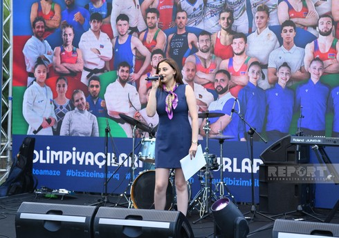 Азербайджанских спортсменов проводили на летние Олимпийские игры