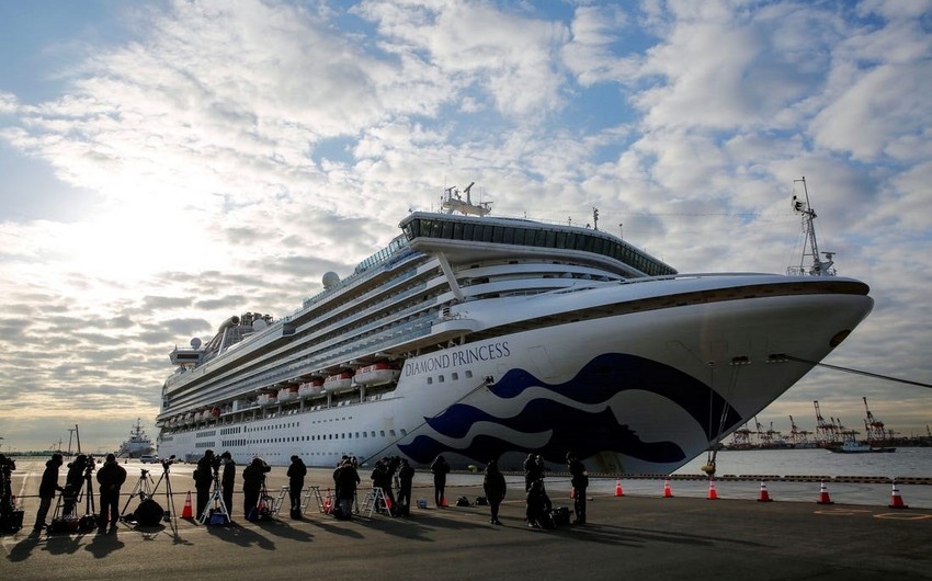 Coronavirus-affected Diamond Princess disinfected