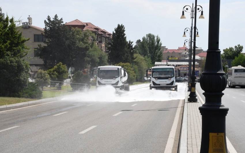 В Баку проведен очередной общегородской субботник