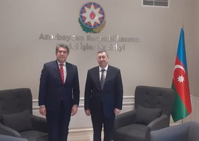 Посол Греции встретился с замминистра иностранных дел Азербайджана