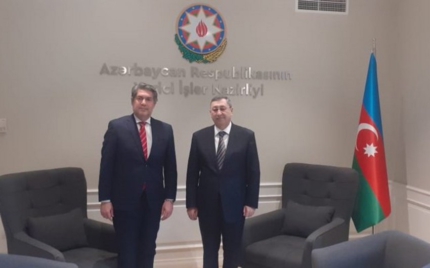 Greek ambassador meets Azerbaijan's deputy foreign minister