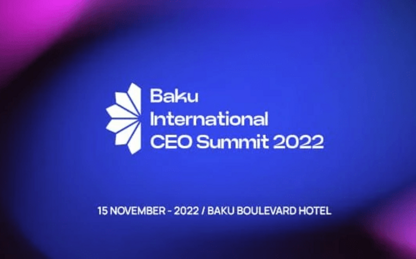 Baku International CEO Summit to be held in November