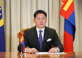 Mongolian president congratulates Ilham Aliyev for initiative to host COP29 in Baku