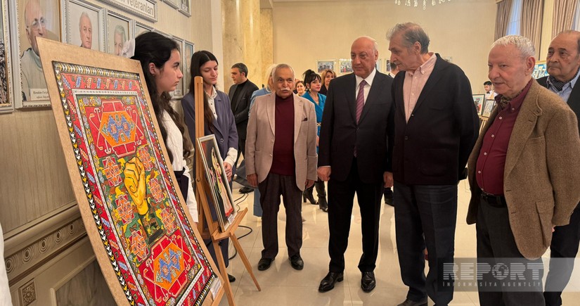 Sumqayıtda “Nəsillərin rəngli dialoqu” adlı rəsm sərgisi təşkil edilib