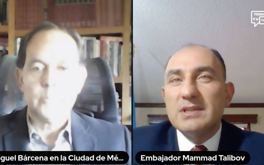 Meksika radiosunda Azərbaycanın regionda sülhə nail olmaq üçün atdığı addımlardan danışılıb