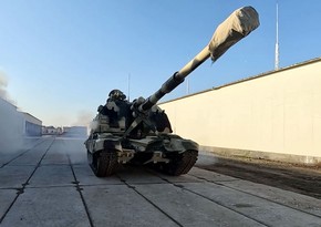 В армии Азербайджана проводятся практические занятия