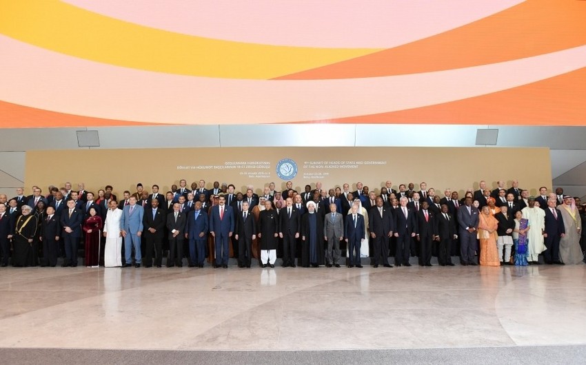 XVIII summit of Non-Aligned Movement opens in Baku - UPDATED