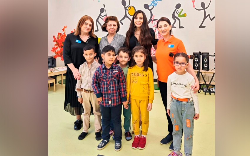 Leyla Aliyeva visits Children's Healthy Future Early Intervention Centre