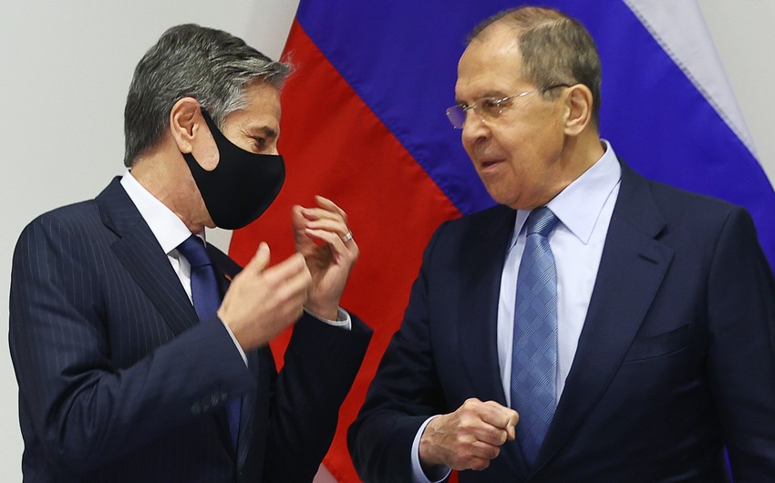 Meeting between Blinken and Lavrov over