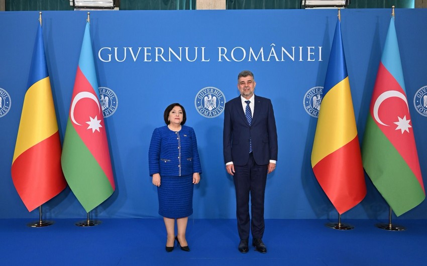 Azerbaijani speaker meets Romanian PM