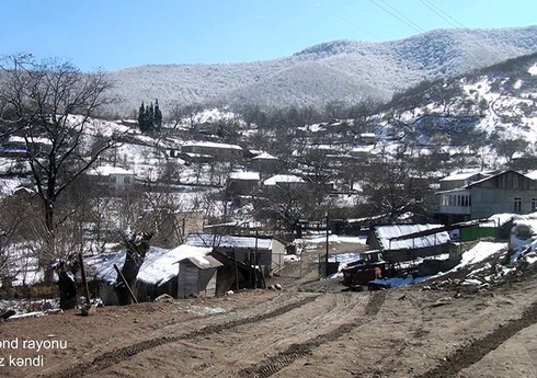 Видеокадры из села Чирагуз Ходжавендского района