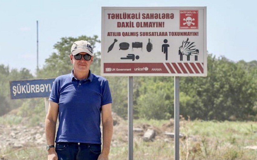 British ambassador to Azerbaijan visits liberated territories