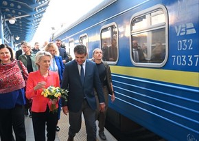 EC chief arrives in Kyiv