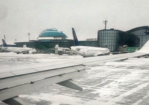 В аэропорту Астаны из-за сильного ветра отменили 15 рейсов