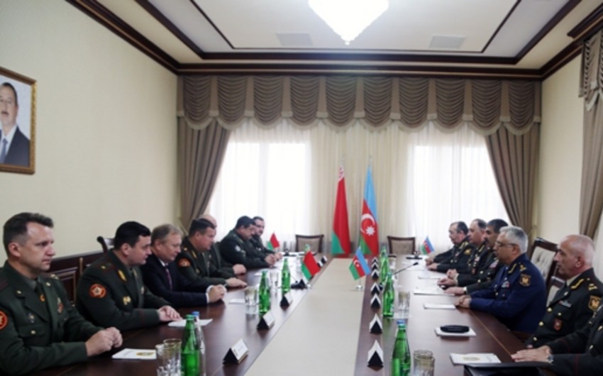 Между министерствами обороны Азербайджана и Беларуси подписан план сотрудничества на 2017 год