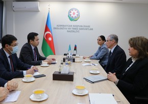 Председатель COP29 обсудил с послом Казахстана подготовку к конференции