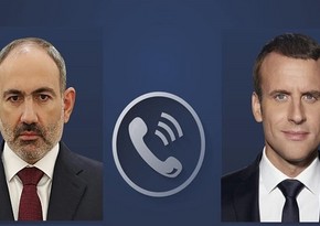 Paşinyan Makronu Bakı - İrəvan sülh müqaviləsinin mətninin razılaşdırılması barədə məlumatlandırıb