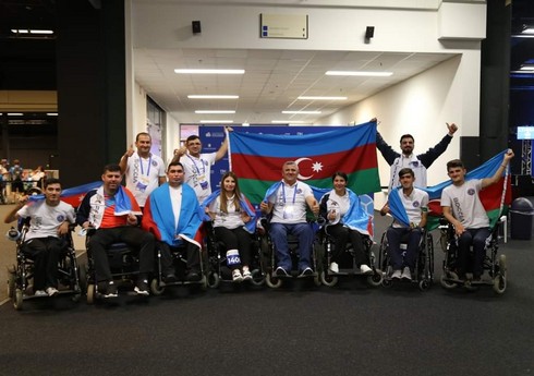 Команда Азербайджана по бочча выиграла турнир в Нидерландах