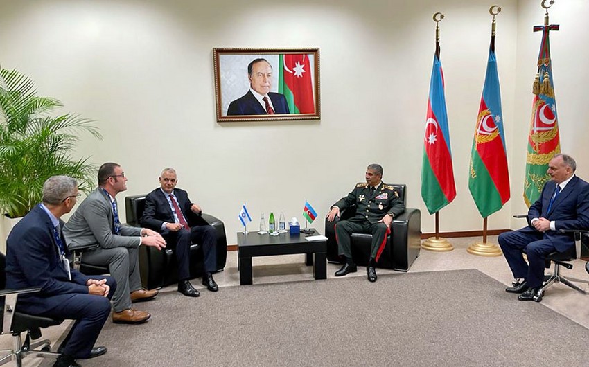 Azerbaijan and Israel discuss strengthening of military co-op