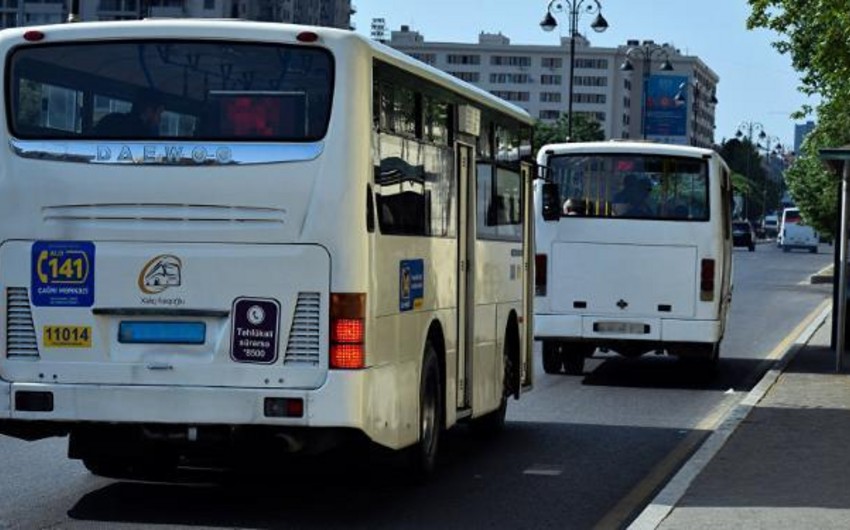 Bakıda ticarət mərkəzində baş verən yanğınla əlaqədar bəzi avtobusların hərəkət istiqaməti dəyişdirilib