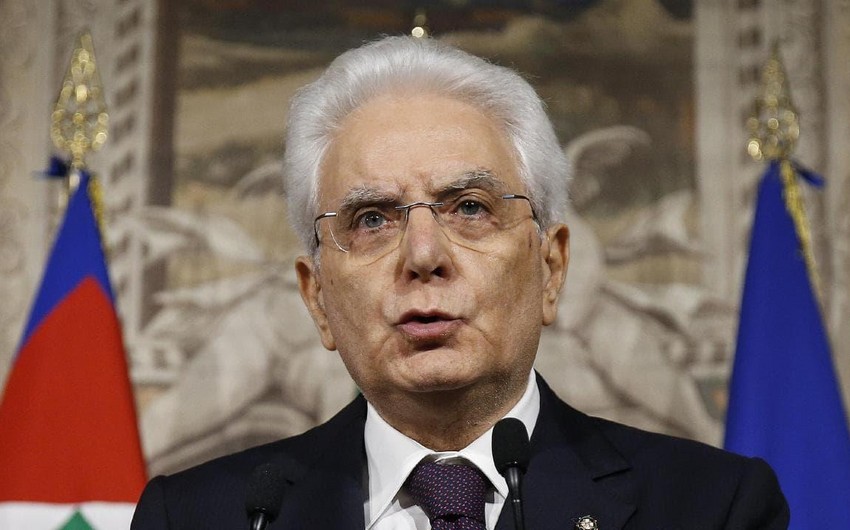 İtaliya Prezidenti Baş nazir Draqinin istefasını qəbul edib