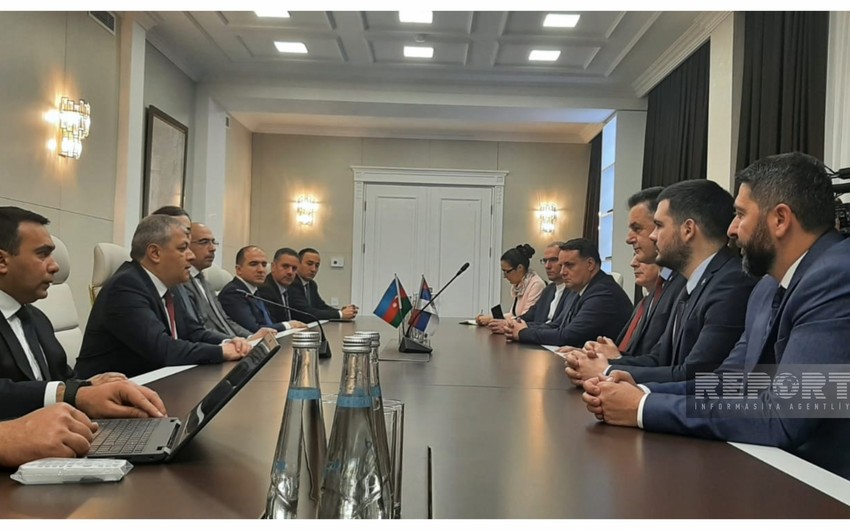 Сербская делегация во главе с мэром Нови-Пазара находится с визитом в Шуше