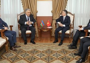 Kyrgyz FM meets with Azerbaijani Ambassador
