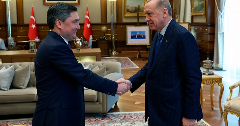 Erdogan receives prime minister of Kazakhstan