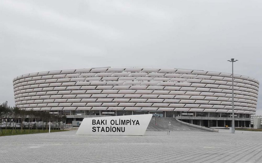 На территории Бакинского олимпийского стадиона посажен хары-бюльбюль
