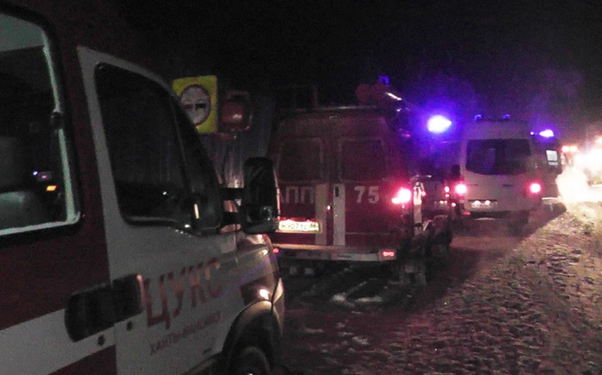 Водители автобуса и грузовика задержаны после ДТП в ХМАО