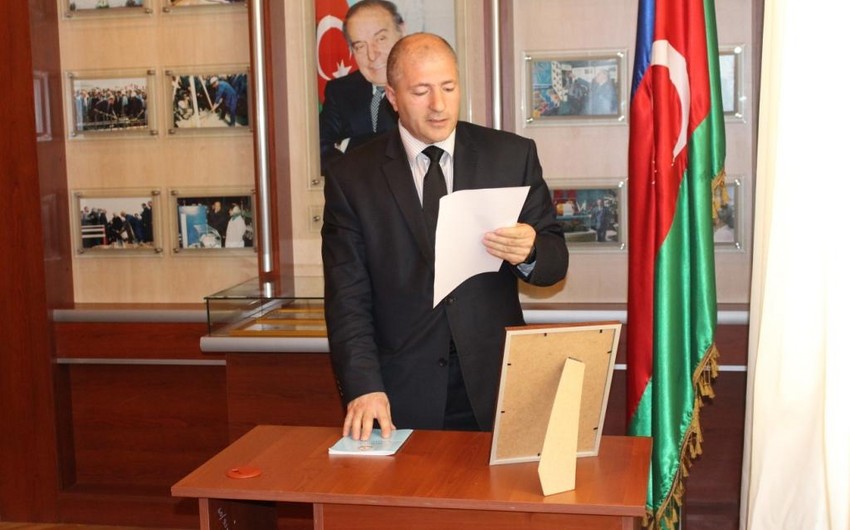Teachers of Azerbaijan State Oil and Industry University take an oath