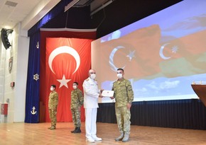 Azerbaijani Navy sailors complete courses in Turkey