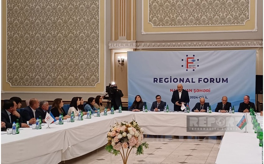 Naxçıvanda Azərbaycan Milli QHT Forumunun regional forumu keçirilib - YENİLƏNİB