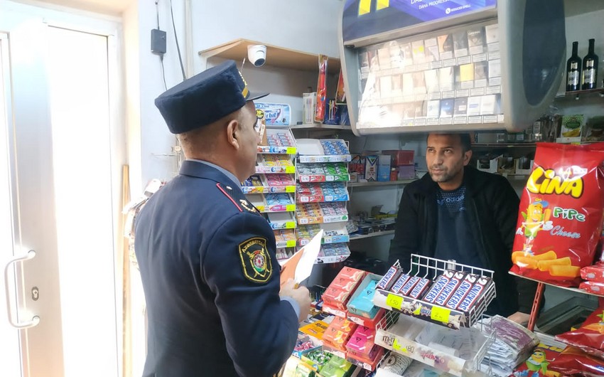 В Нахчыване оштрафованы лица, продававшие табачные изделия несовершеннолетним