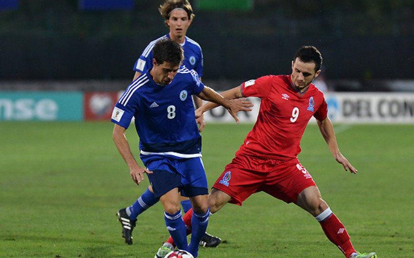 Azerbaijani national football team today plays against San Marino