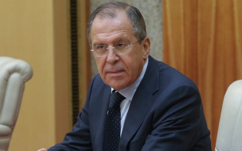 Lavrov chairs the delegation of Russia on march of mourning in Paris