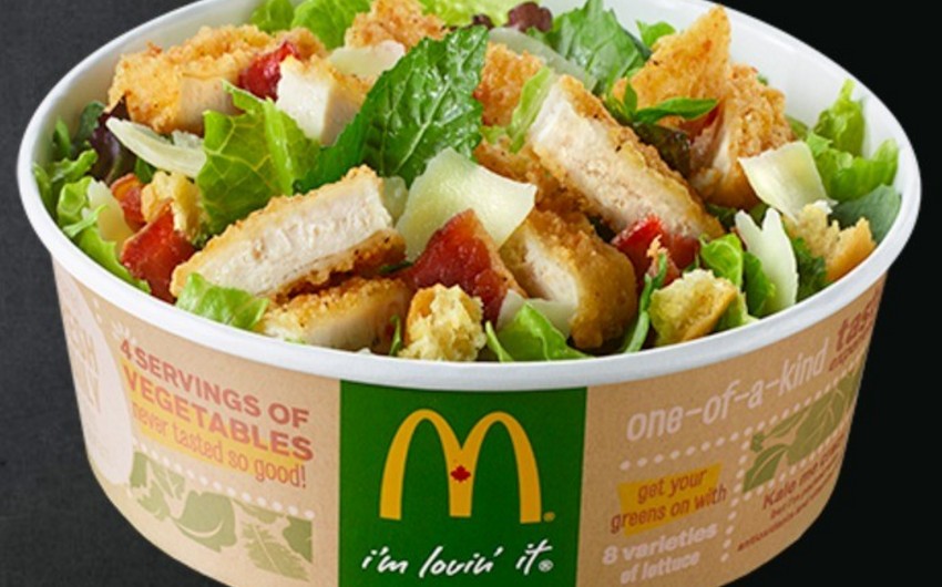 McDonald's ABŞ-dakı restoranlarında salat satışını dayandırıb