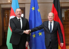 В Мюнхене состоялась встреча президента Азербайджана с канцлером Германии