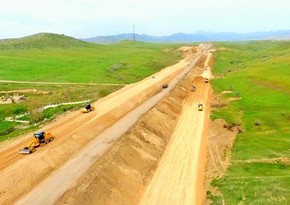 Hadrut-Cəbrayıl-Şükürbəyli avtomobil yolunun inşasına başlanılıb