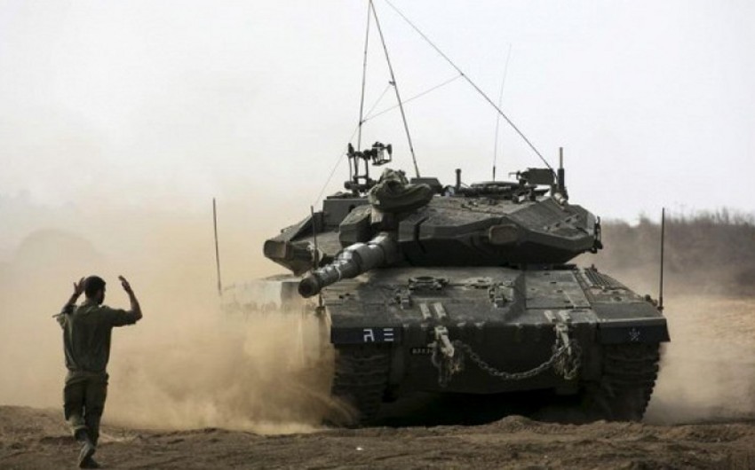 İsrail tankları HƏMAS-ın müşahidə məntəqəsini atəşə tutub