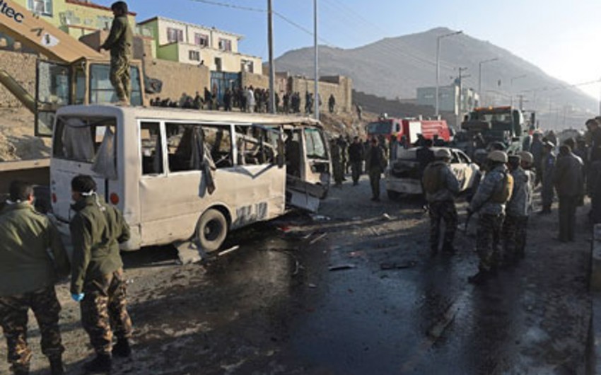 ​Bomber attacks a bus carrying soldiers in Kabul