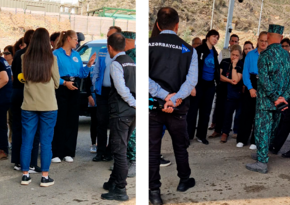 UN reps visit Lachin border checkpoint 