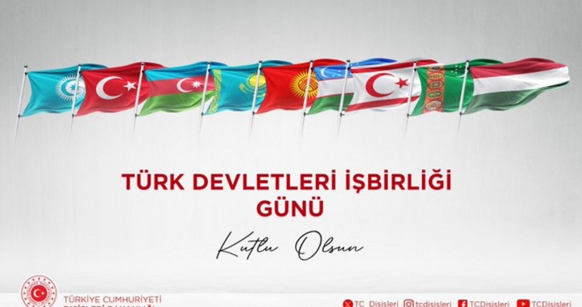 Türkiyə XİN: Dildə, Fikirdə, İşdə Birlik şüarını gerçəkləşdirmək üçün Türk dövlətləri ilə çalışmağa davam edəcəyik