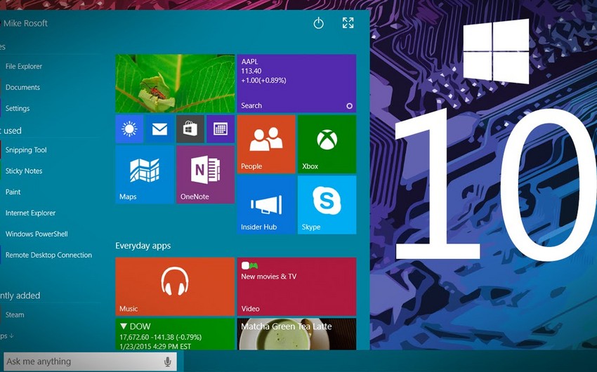 “Windows 10” sisteminin çıxması internetin sürətini zəiflədə bilər