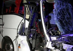 Türkiyədə avtobus qəzası olub, 1 nəfər ölüb, 43 nəfər yaralanıb