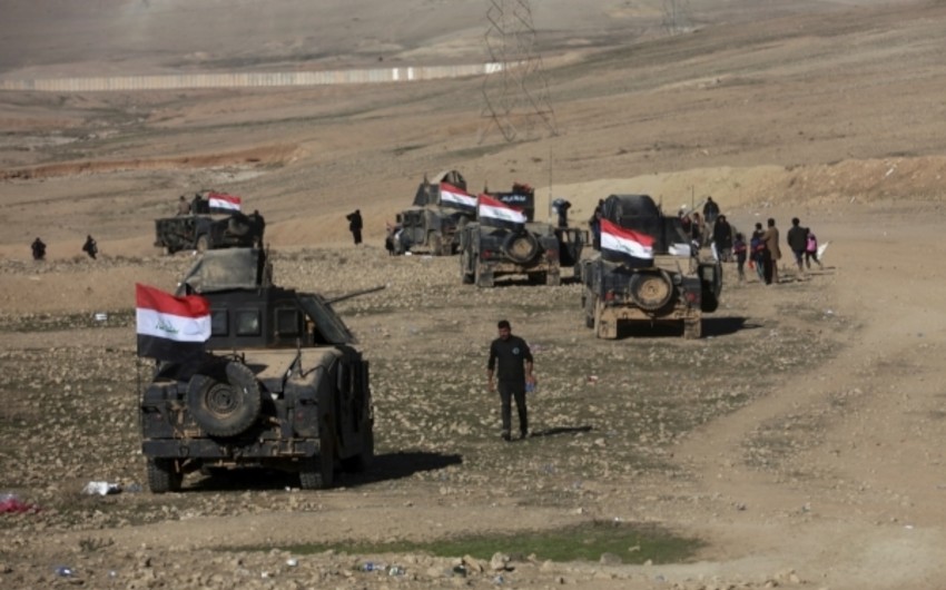 İraq ordusu Mosulun qərbində iki rayonu azad edib