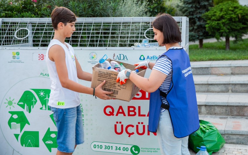 Bakıda “Tullantıları hədiyyələrə dəyiş” festivalı keçirilib