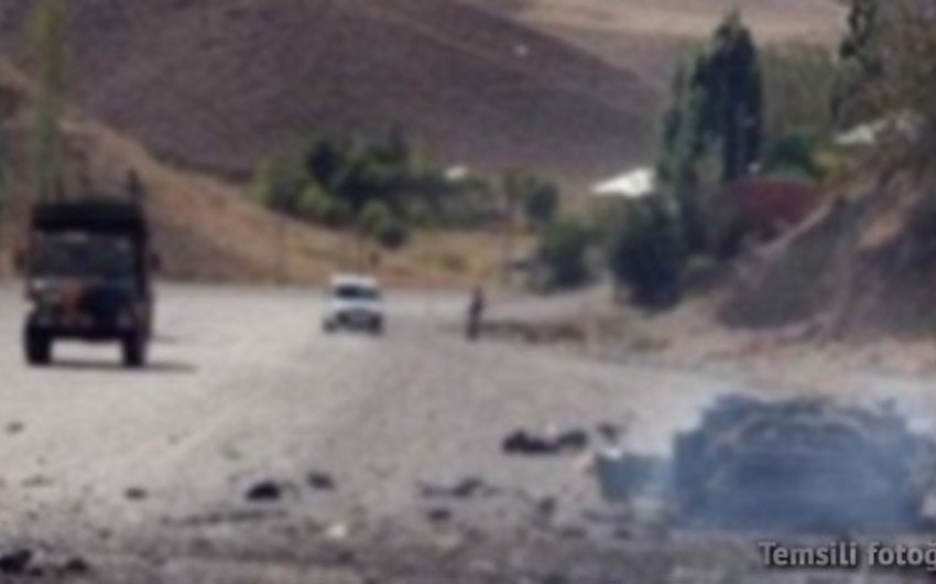 Türkiyənin Van şəhərində partlayış törədilib, 6 polis yaralanıb