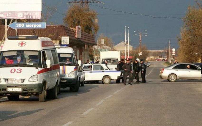 Dağıstanda toy kortejində qəza olub, üç nəfər ölüb