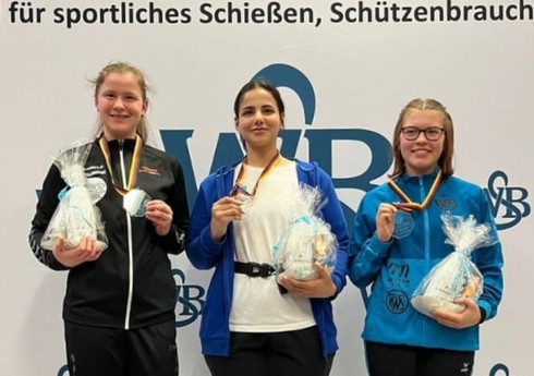 Азербайджанская спортсменка завоевала вторую золотую медаль на турнире в Германии